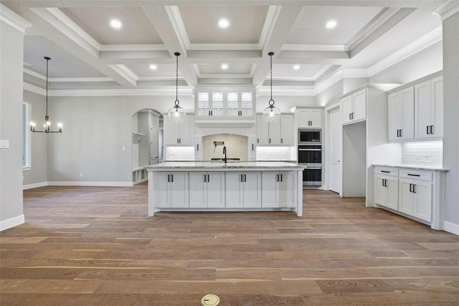 Furnished interior view inside a new home in , Weatherford (Image 5).