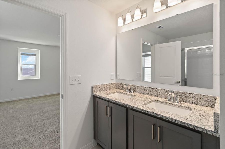 Furnished interior view inside a new home in Bellaviva III at Westside, Davenport (Image 4). Furnished interior view inside a new home in Bellaviva III at Westside, Davenport (Image 4).