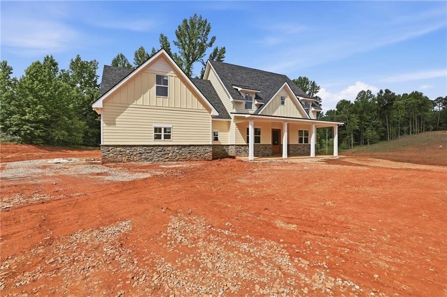 In-progress construction of a new home in , Cornelia, GA (Image 35).