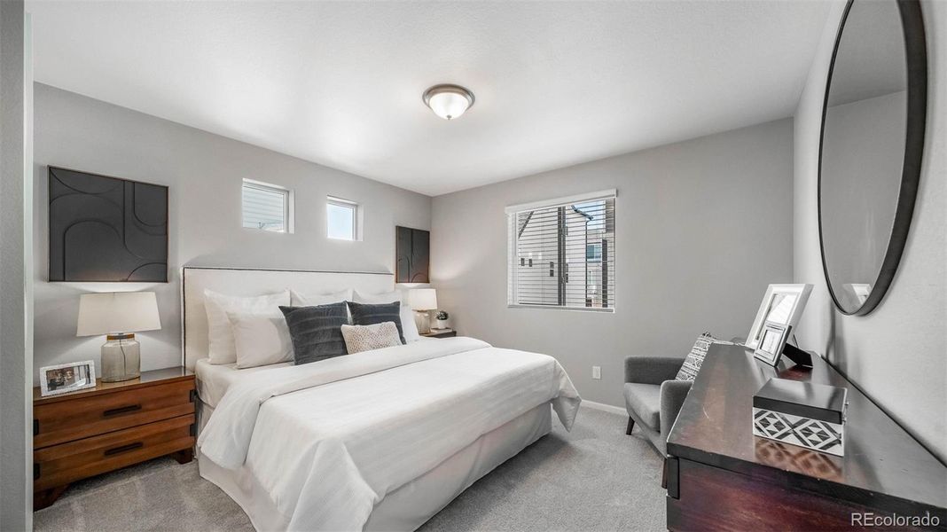 Furnished interior view inside a new home in Muegge Farms, Bennett (Image 12).