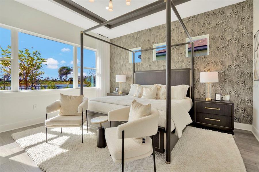 Furnished interior view inside a new home in Biscayne Landing at Seaire, Parrish (Image 21).