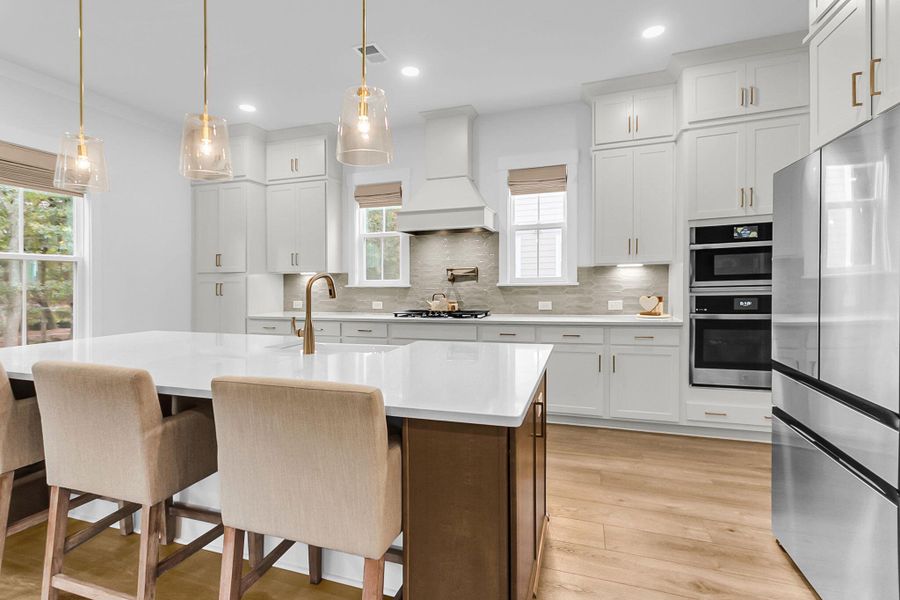 Furnished interior view inside a new home in Fiddler Cove, Mount Pleasant (Image 42).