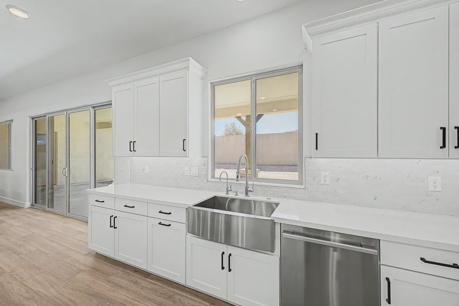 Furnished interior view inside a new home in Bellero Estates, Queen Creek (Image 14).