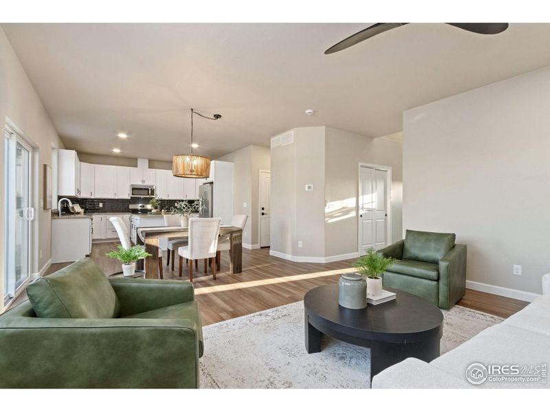 Furnished interior view inside a new home in , Wellington (Image 36).