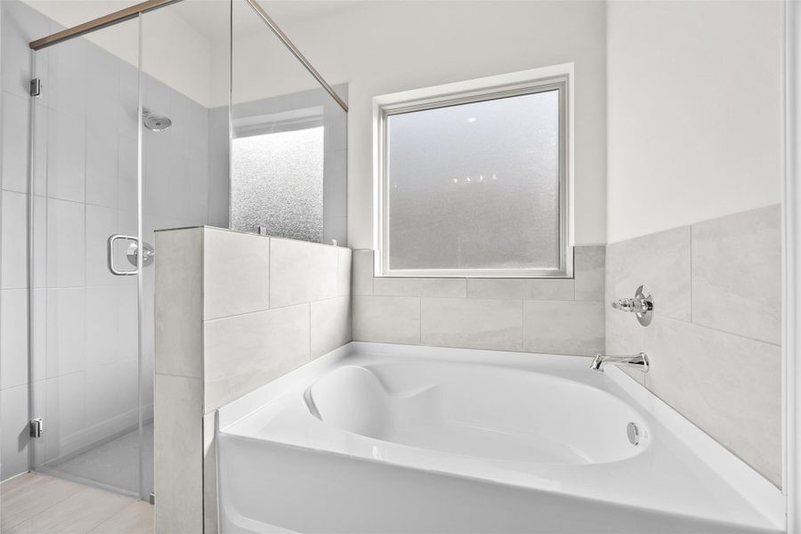 Furnished interior view inside a new home in Enclave at Dobbin, Magnolia (Image 5).