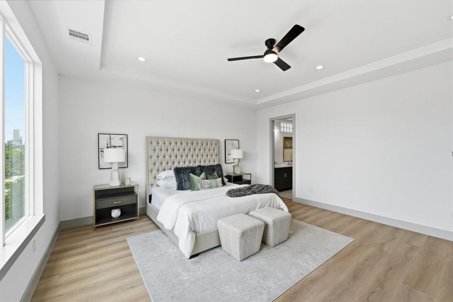 Furnished interior view inside a new home in , Houston (Image 20). Furnished interior view inside a new home in , Houston (Image 20).