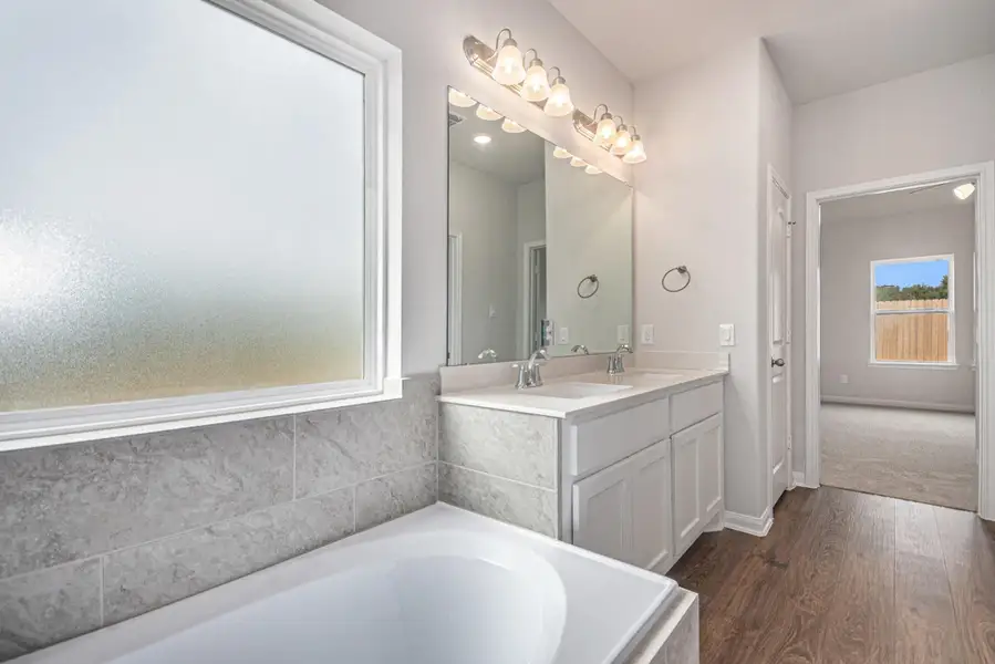 Furnished interior view inside a new home in , Bay City (Image 6).