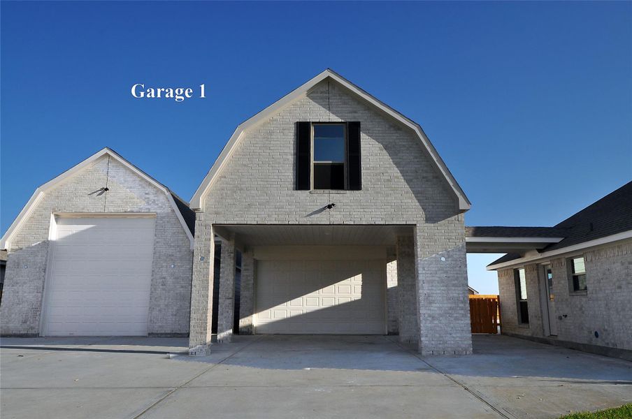 Front exterior of a new home in , League City, TX, highlighting curb appeal (Image 23).