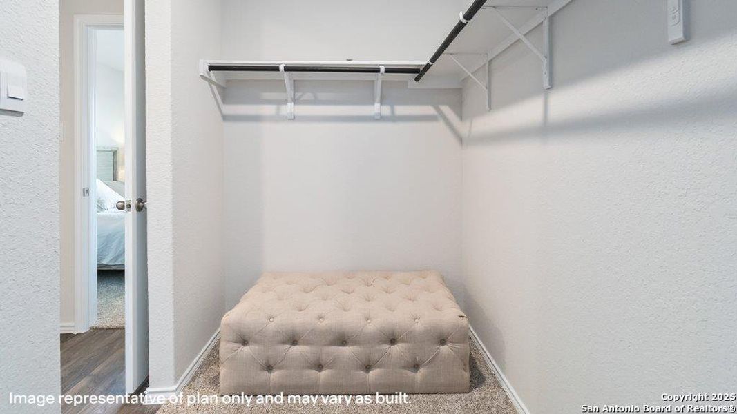 Furnished interior view inside a new home in Avenida, Converse (Image 15). Furnished interior view inside a new home in Avenida, Converse (Image 15).