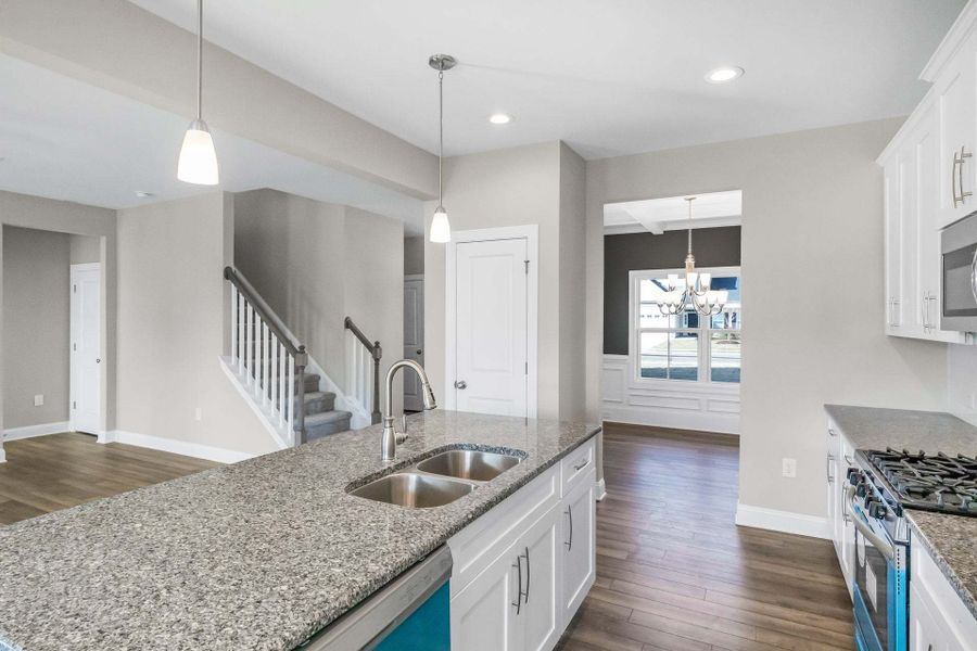 Representative furnished interior of a home built from the Clayton by Caviness & Cates Communities in Bartlett Manor, Youngsville (Image 151).