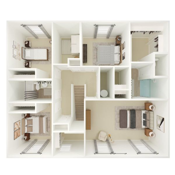 Image 24 representing the Oleander by K. Hovnanian® Homes in Aspire at Canter Creek, Davenport, FL.