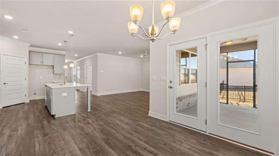 Spacious, unfurnished interior of a new home in Oak Ridge Meadows - Active Adult, Locust Grove (Image 32). Spacious, unfurnished interior of a new home in Oak Ridge Meadows - Active Adult, Locust Grove (Image 32).