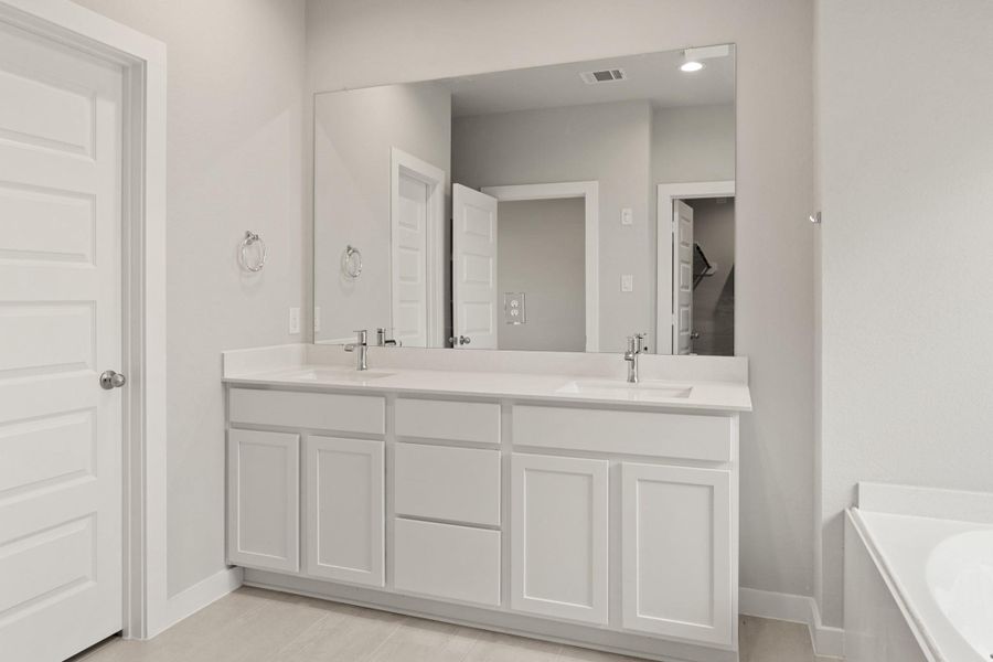 Furnished interior view inside a new home in Morton Creek Ranch, Katy (Image 6). Furnished interior view inside a new home in Morton Creek Ranch, Katy (Image 6).