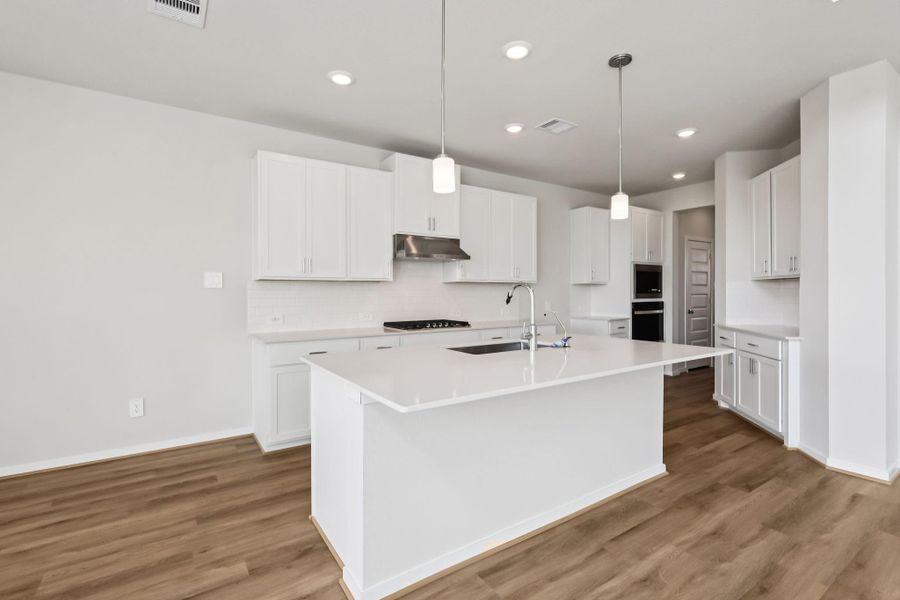 Photo is not of the actual home, but is an inspirational photo of builder’s model home and may depict options, furnishings, and/or decorator features that are not included