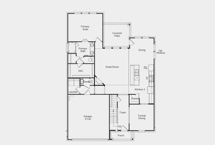 2D floor plan layout of this home in The Ranch at Uptown Celina 55s, Celina, TX (Image 27). 2D floor plan layout of this home in The Ranch at Uptown Celina 55s, Celina, TX (Image 27).