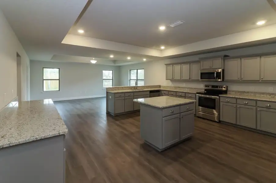 Furnished interior view inside a new home in Parkland Place, Pace (Image 4).