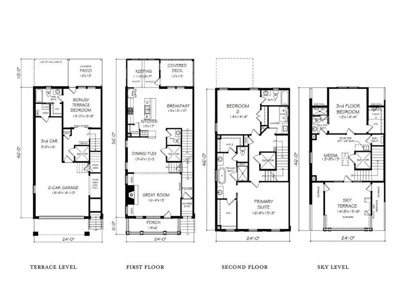 2D floor plan layout of this home in Laurel View, Suwanee, GA (Image 3). 2D floor plan layout of this home in Laurel View, Suwanee, GA (Image 3).