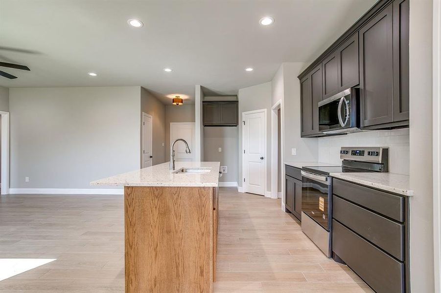 Furnished interior view inside a new home in , Palmer (Image 8).