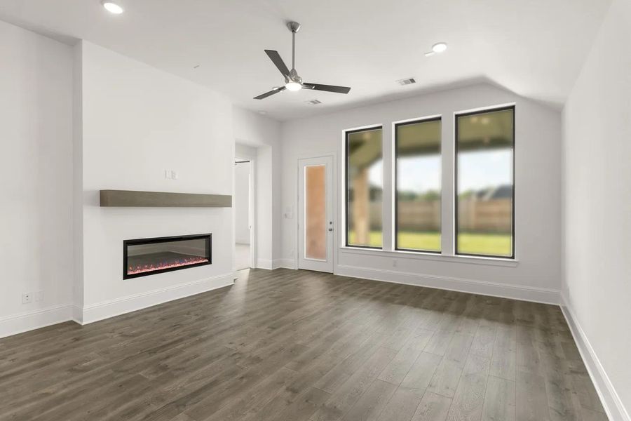 Clay D Family room