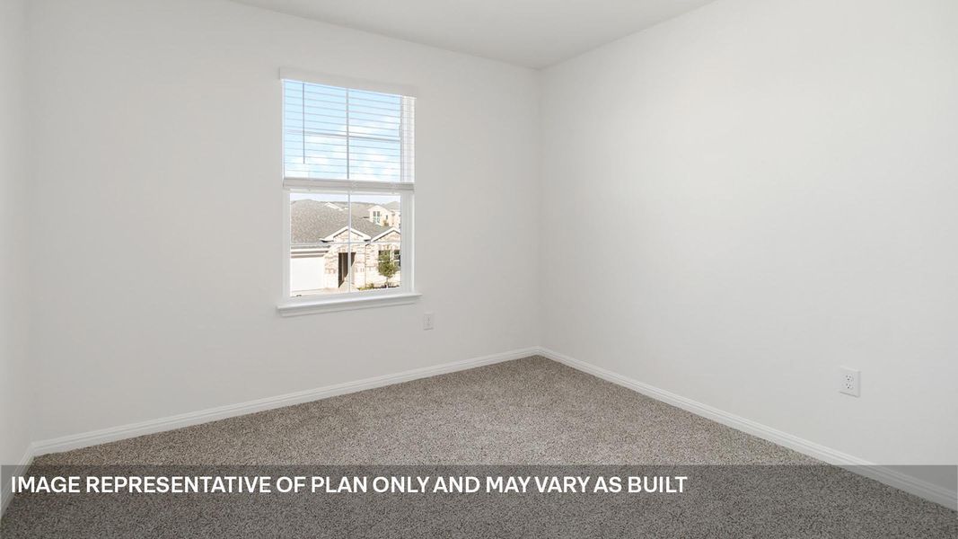 Spacious, unfurnished interior of a new home in Bar W Ranch, Leander (Image 14).