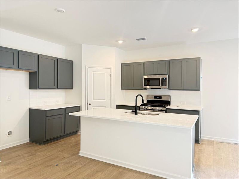 Furnished interior view inside a new home in , Locust Grove (Image 5).
