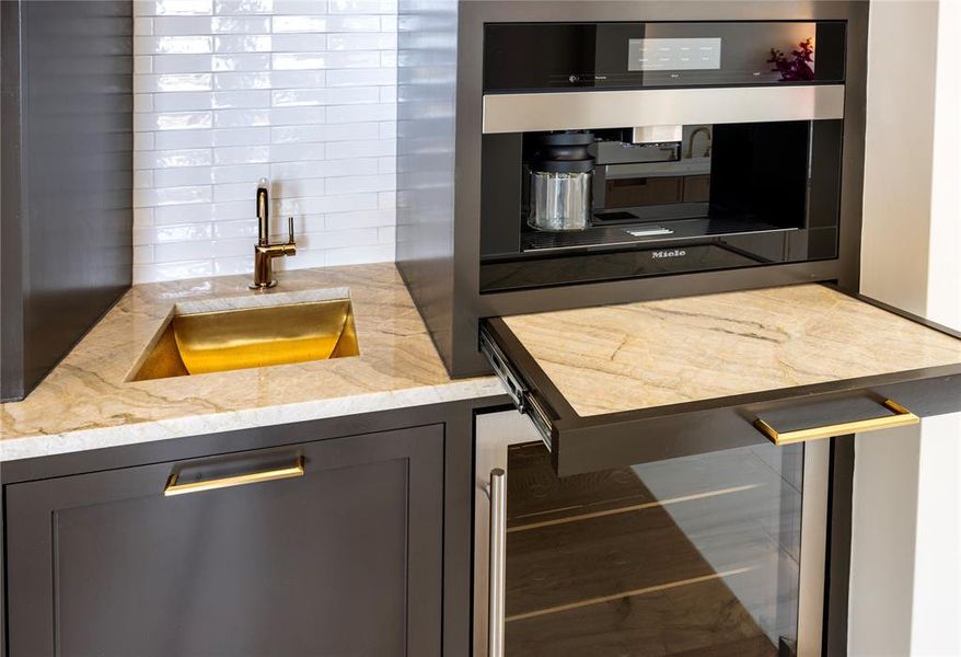 Close-up of interior finishes inside a home in , Southlake (Image 19).