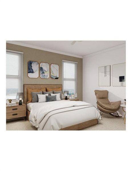 Furnished interior view inside a new home in , Cumming (Image 13). Furnished interior view inside a new home in , Cumming (Image 13).