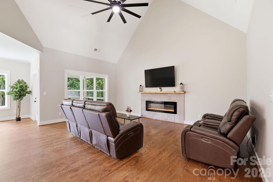 Furnished interior view inside a new home in , Monroe (Image 9).