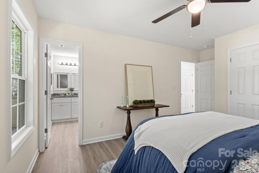 Furnished interior view inside a new home in , York (Image 11).