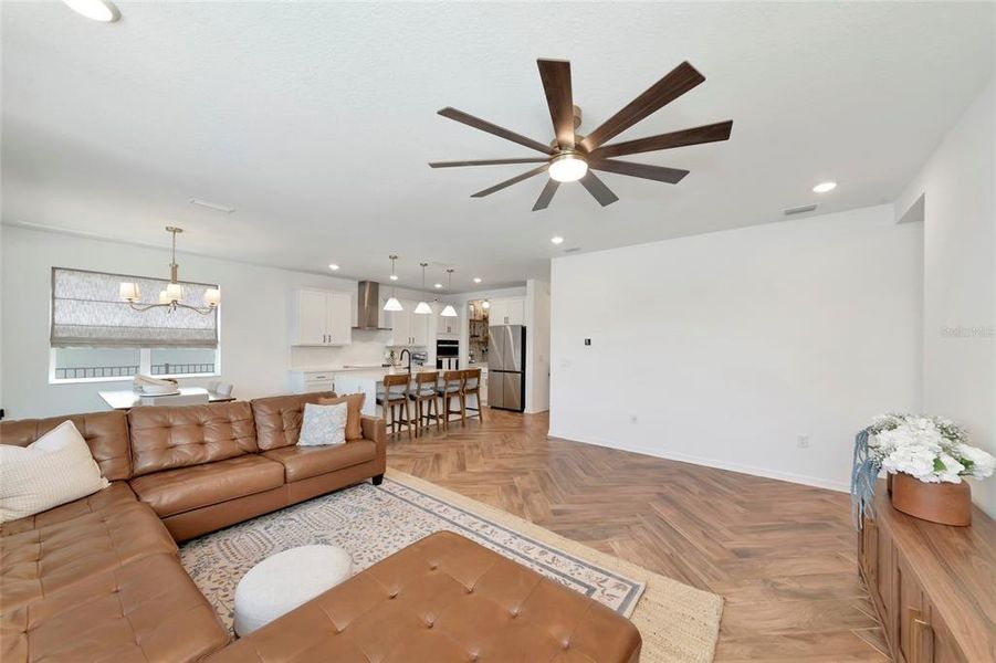 Furnished interior view inside a new home in , Parrish (Image 13).