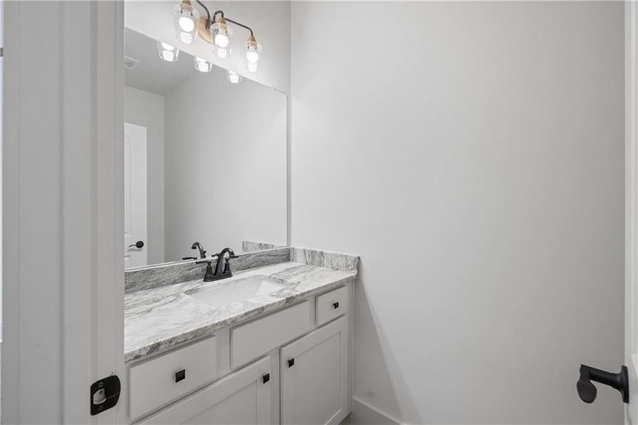 Furnished interior view inside a new home in , Hoschton (Image 5).