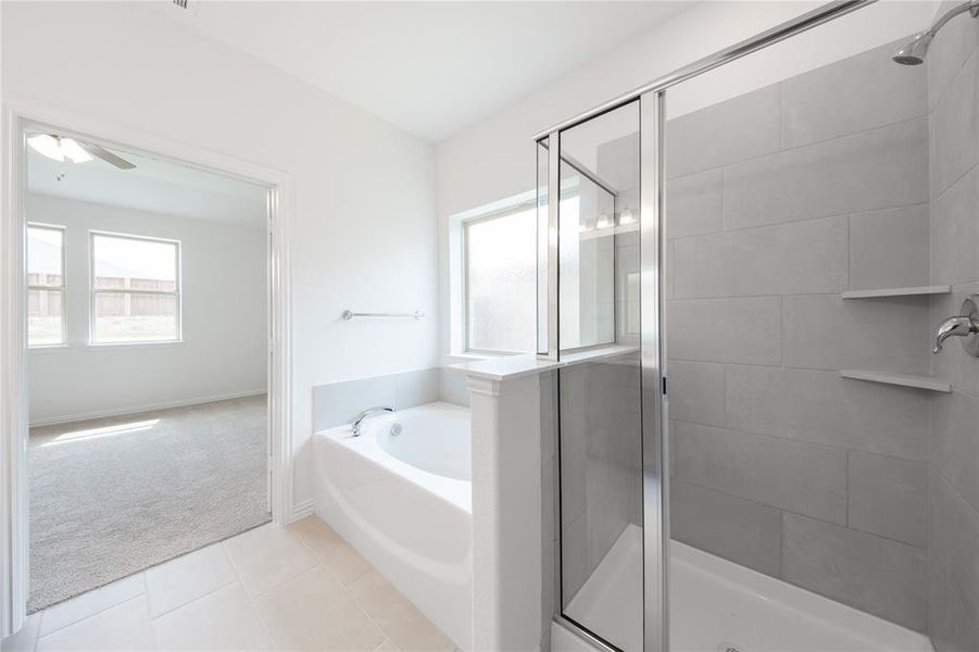 Furnished interior view inside a new home in Chalk Hill, Celina (Image 9). Furnished interior view inside a new home in Chalk Hill, Celina (Image 9).