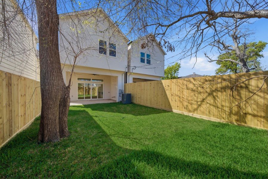 Exterior details and patio area of a home in , Houston (Image 26).