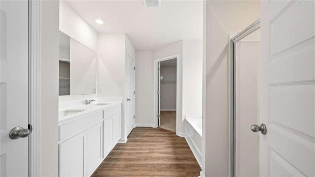 Furnished interior view inside a new home in Bridle Creek, Locust Grove (Image 6). Furnished interior view inside a new home in Bridle Creek, Locust Grove (Image 6).