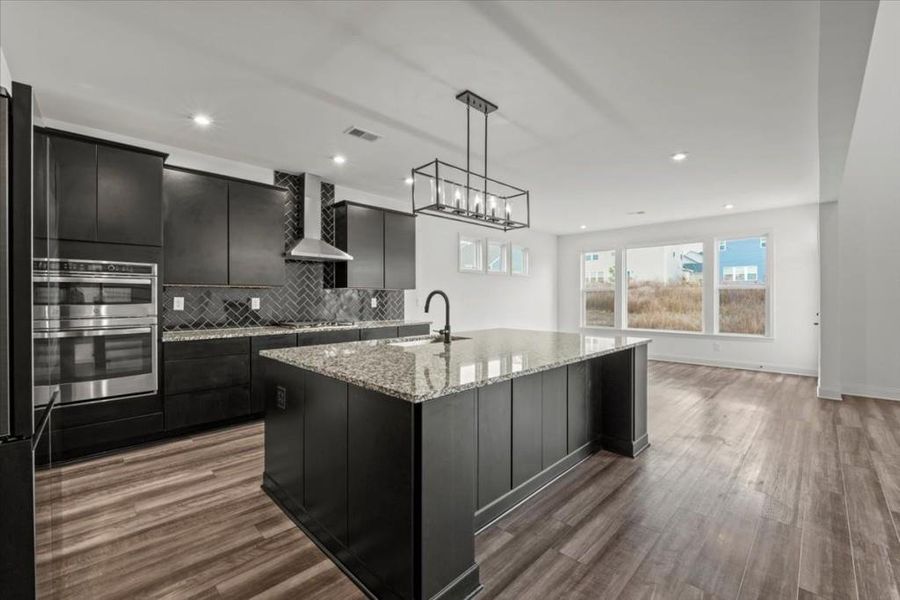 Furnished interior view inside a new home in Twin Lakes, Hoschton (Image 9).