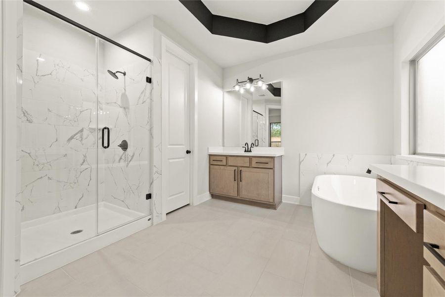 Furnished interior view inside a new home in Kresston, Montgomery (Image 10).