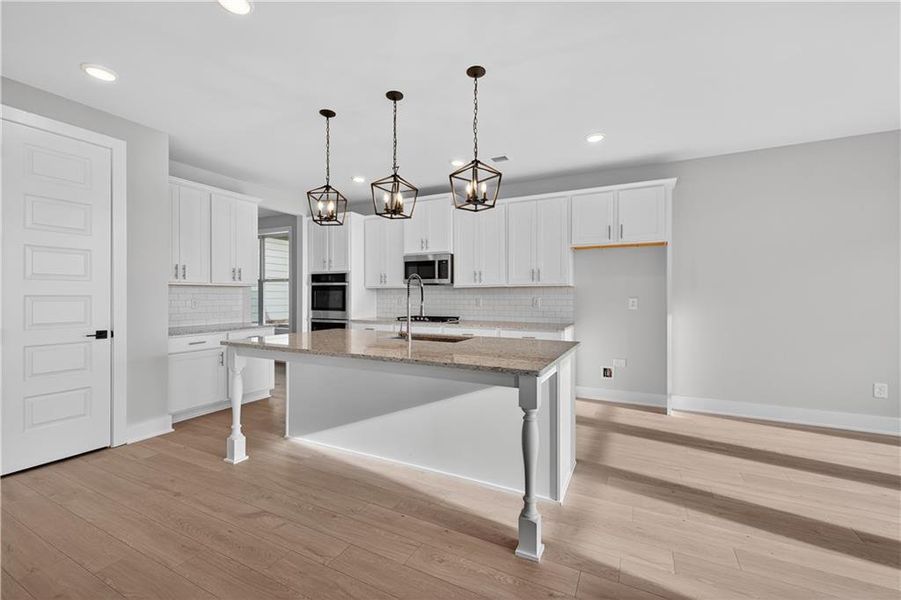 Furnished interior view inside a new home in The Manor at Gainesville Township, Gainesville (Image 8).