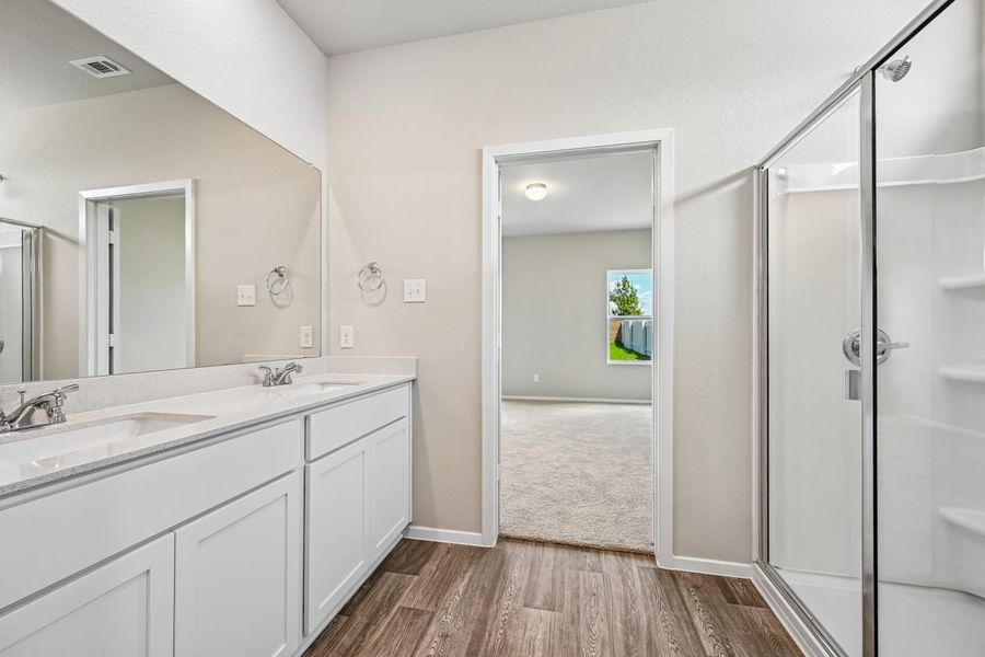 Furnished interior view inside a new home in Casetta Ranch, Kyle (Image 10).