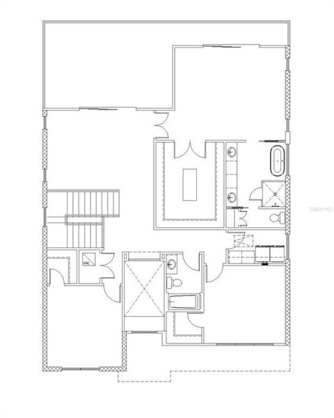 2D floor plan layout of this home in , Orlando, FL (Image 5).