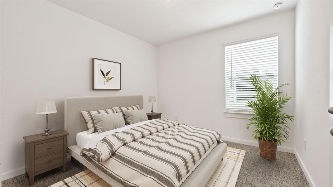 Furnished interior view inside a new home in Holly Ridge, Rosenberg (Image 12).