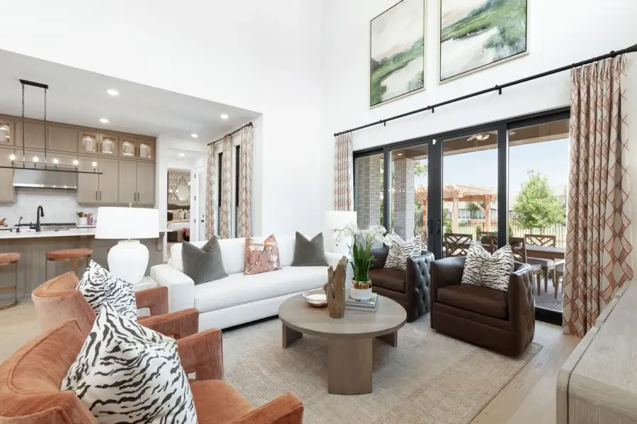 Representative Family Room - some options shown