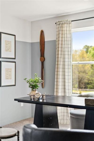 Furnished interior view inside a new home in Magnolia Square, Austell (Image 16).