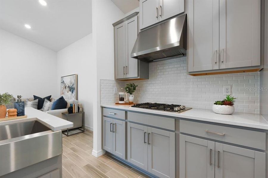 Furnished interior view inside a new home in Ardisia Park, New Smyrna Beach (Image 8).