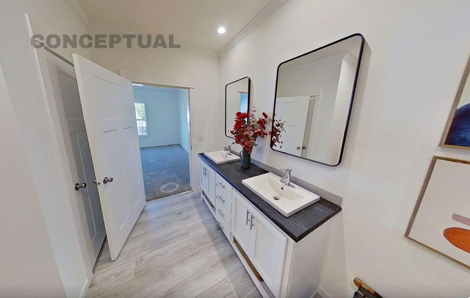 Furnished interior view inside a new home in , St. George (Image 4).