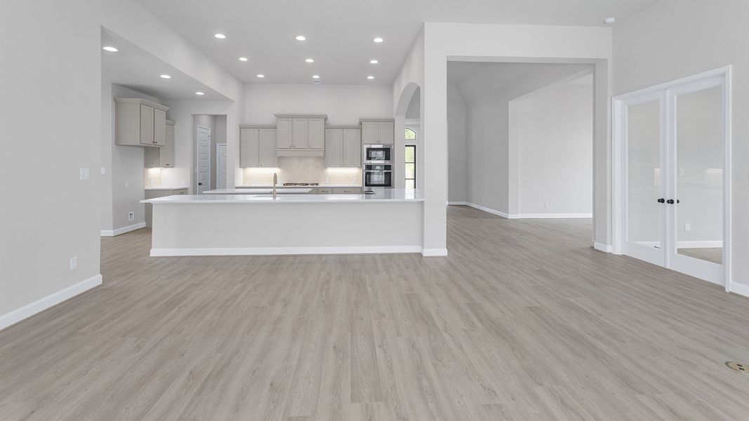 Spacious, unfurnished interior of a new home in Evergreen, Conroe (Image 60). Spacious, unfurnished interior of a new home in Evergreen, Conroe (Image 60).