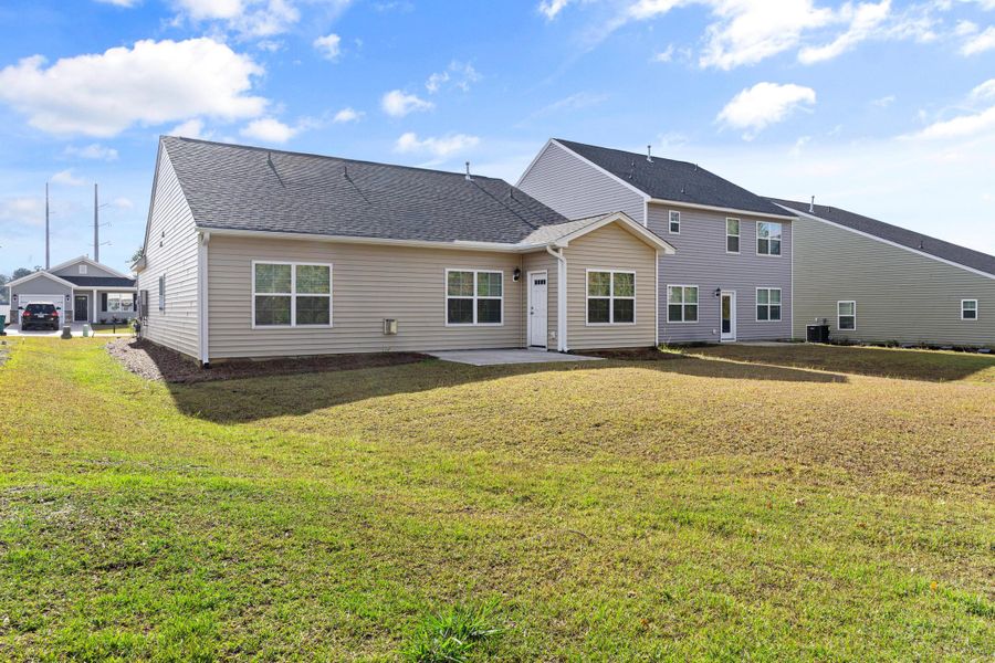 Exterior details and patio area of a home in , Orangeburg (Image 2).