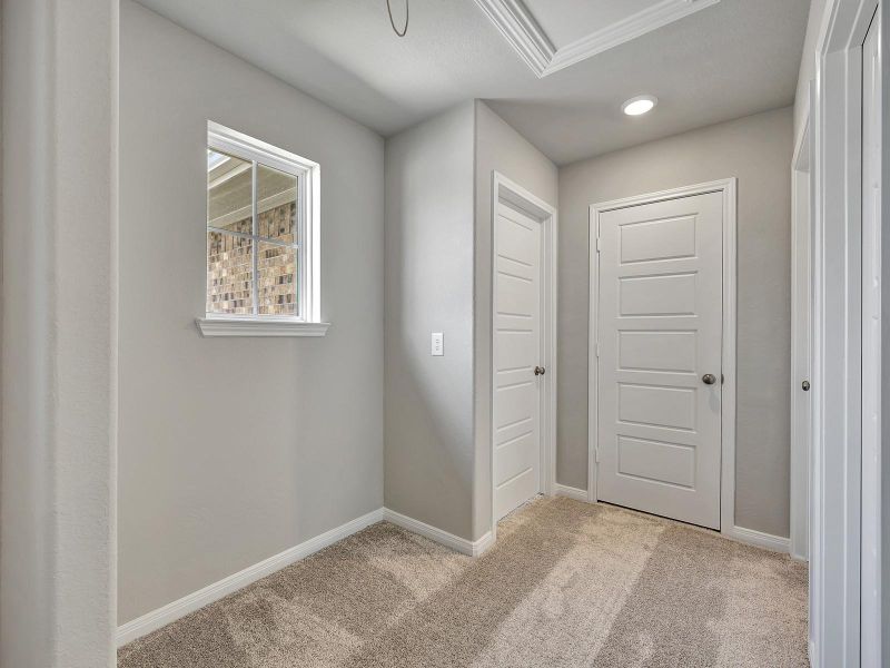 Photo is not of the actual home, but is an inspirational photo of builder’s model home and may depict options, furnishings, and/or decorator features that are not included