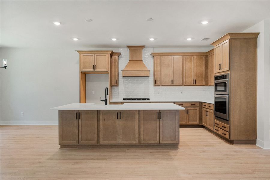 image is of a different house, same floor plan.  I