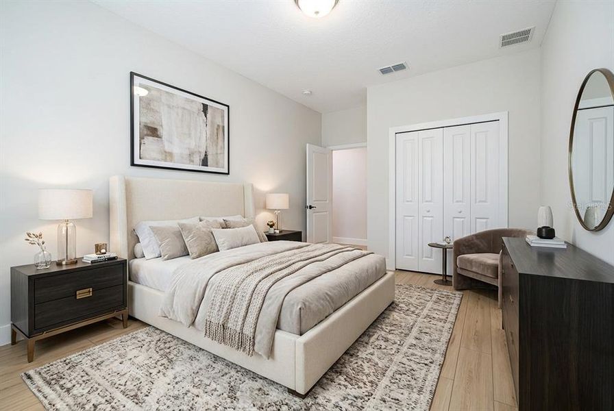 Furnished interior view inside a new home in , Orlando (Image 15).