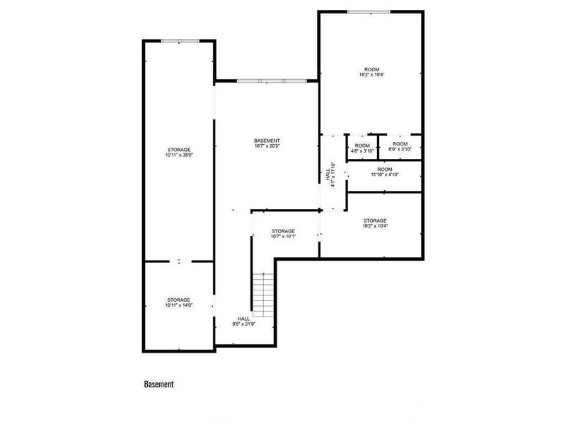 2D floor plan layout of this home in , Roswell, GA (Image 23).